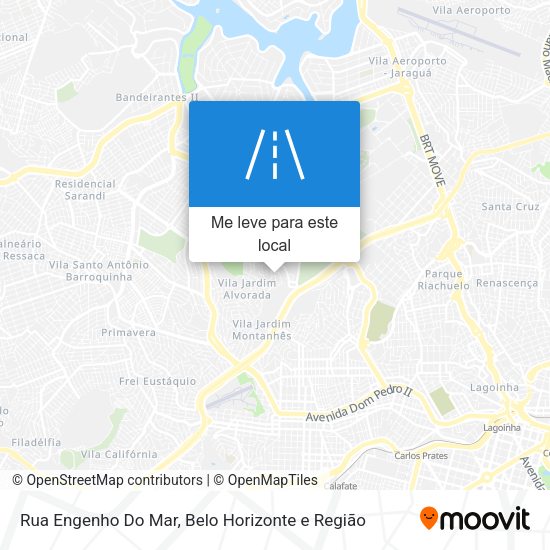 Rua Engenho Do Mar mapa