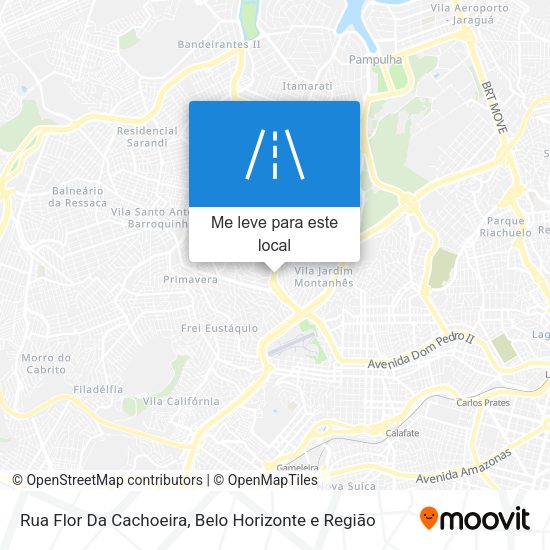 Rua Flor Da Cachoeira mapa