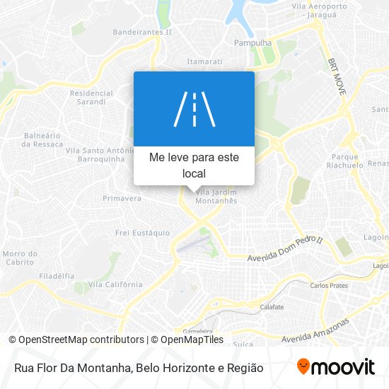 Rua Flor Da Montanha mapa