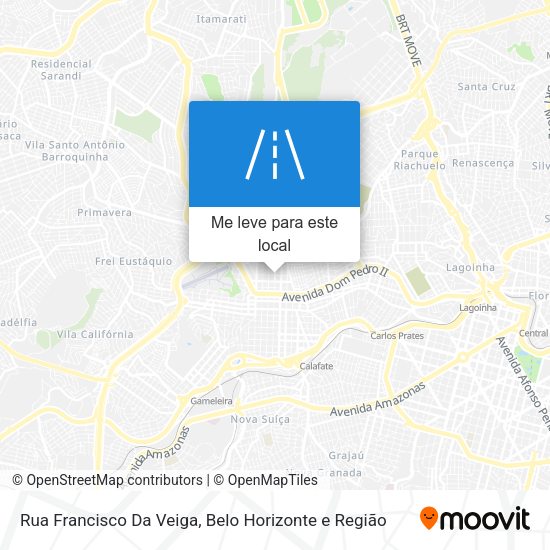Rua Francisco Da Veiga mapa