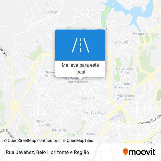 Rua Javahez mapa