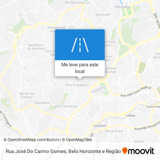 Rua José Do Carmo Gomes mapa