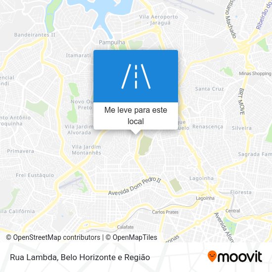 Rua Lambda mapa