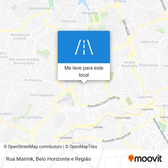 Rua Mairink mapa
