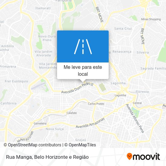 Rua Manga mapa