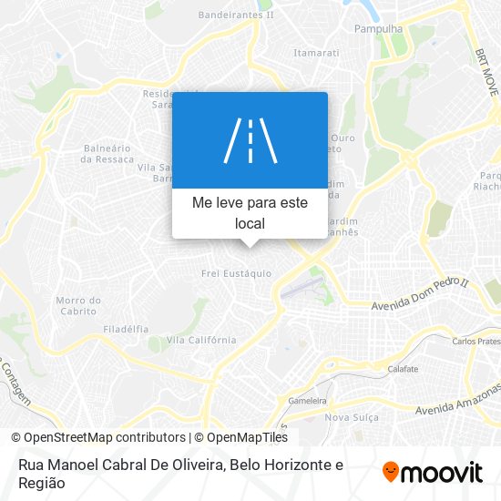 Rua Manoel Cabral De Oliveira mapa