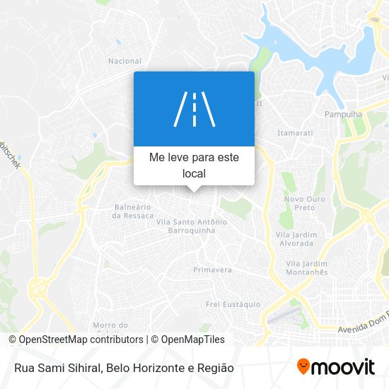 Rua Sami Sihiral mapa
