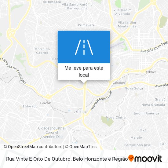 Rua Vinte E Oito De Outubro mapa