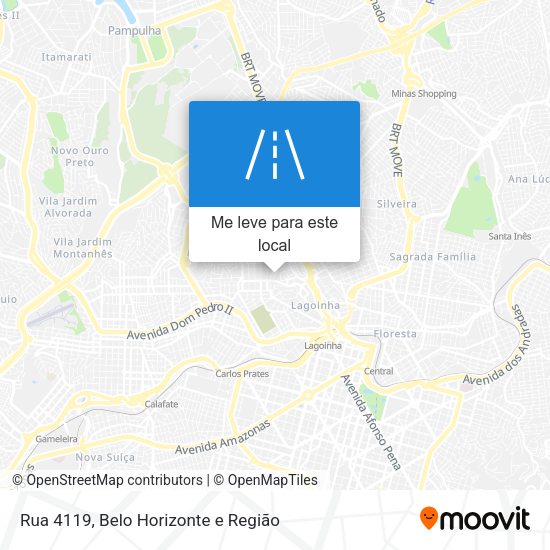 Rua 4119 mapa