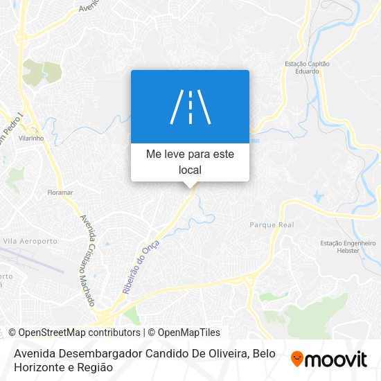 Avenida Desembargador Candido De Oliveira mapa