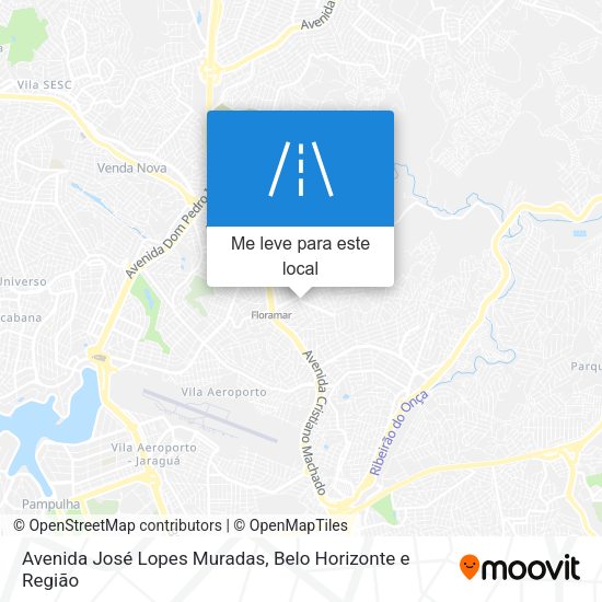 Avenida José Lopes Muradas mapa
