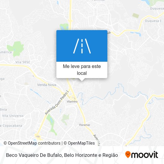 Beco Vaqueiro De Bufalo mapa