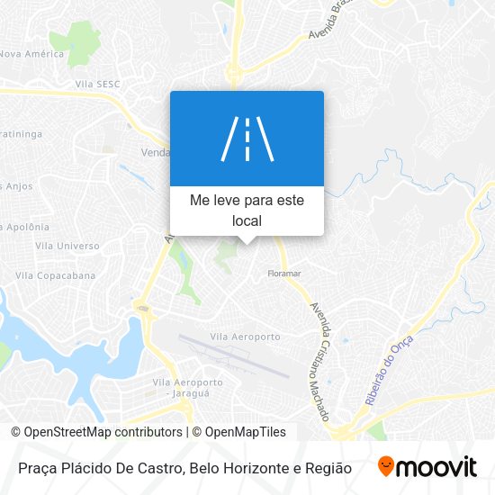 Praça Plácido De Castro mapa