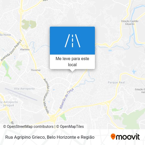 Rua Agripino Grieco mapa