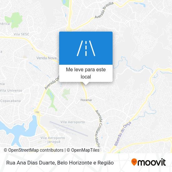 Rua Ana Dias Duarte mapa