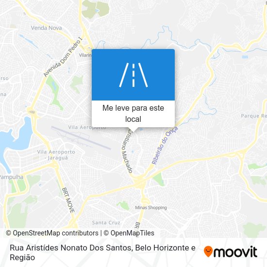 Rua Aristídes Nonato Dos Santos mapa