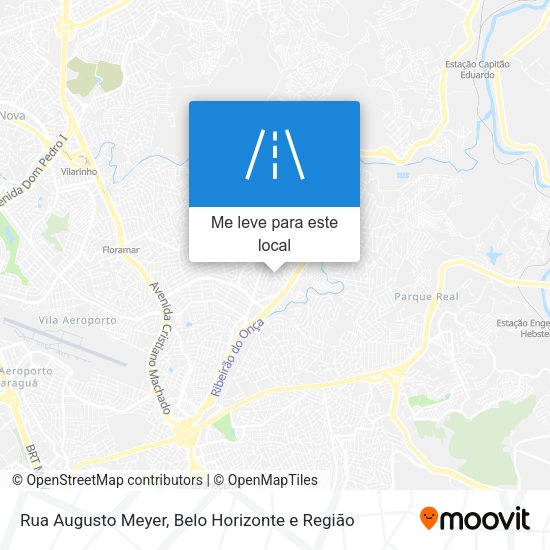 Rua Augusto Meyer mapa