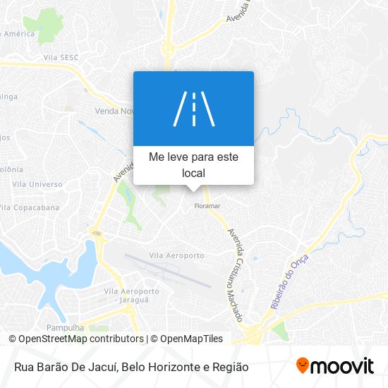 Rua Barão De Jacuí mapa