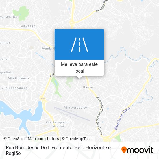 Rua Bom Jesus Do Livramento mapa