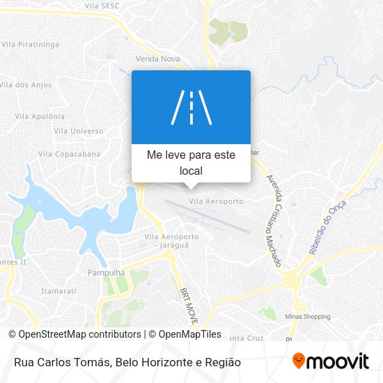 Rua Carlos Tomás mapa