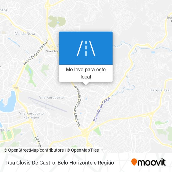 Rua Clóvis De Castro mapa