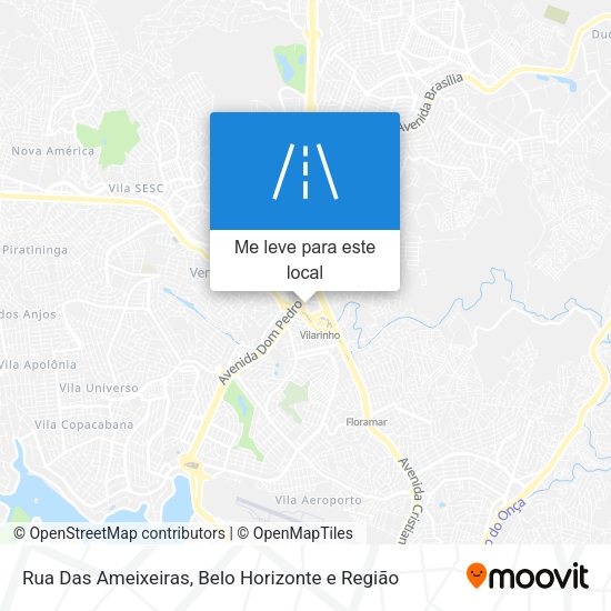 Rua Das Ameixeiras mapa