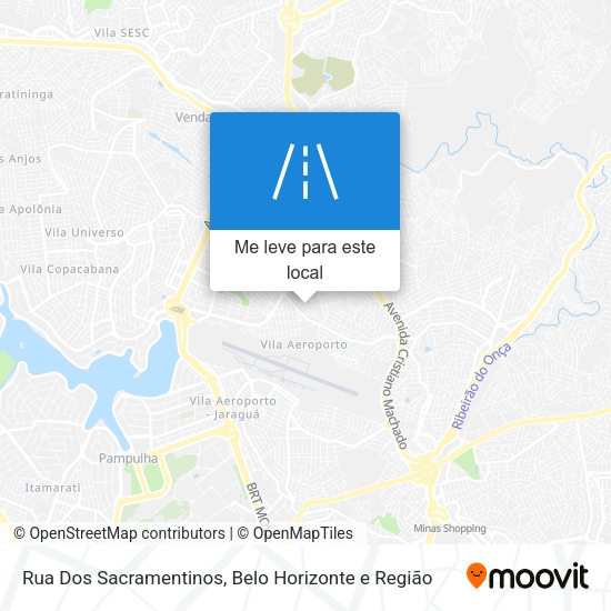 Rua Dos Sacramentinos mapa