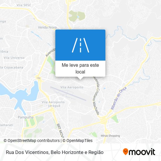 Rua Dos Vicentinos mapa