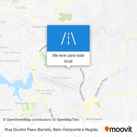 Rua Doutor Paes Barreto mapa