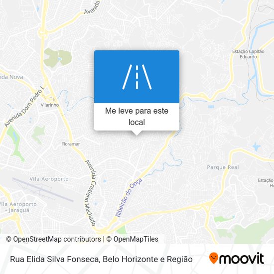 Rua Elida Silva Fonseca mapa