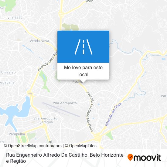 Rua Engenheiro Alfredo De Castilho mapa