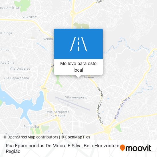 Rua Epaminondas De Moura E Silva mapa