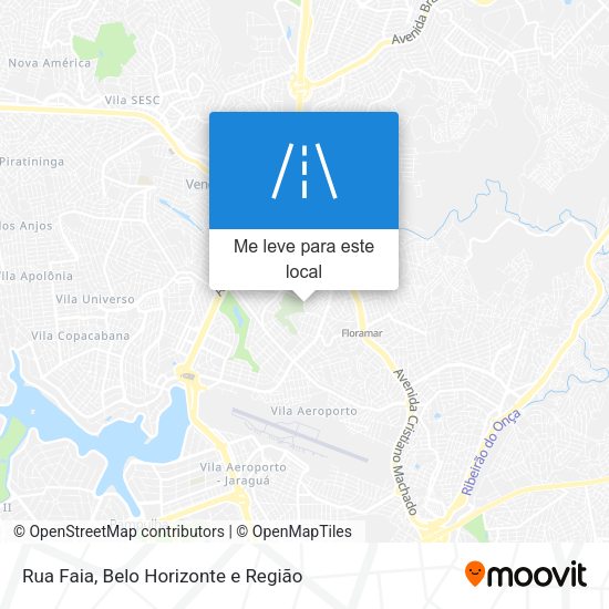 Rua Faia mapa