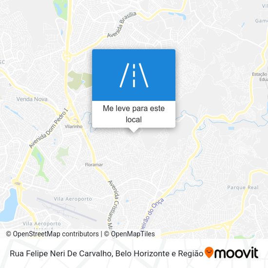 Rua Felipe Neri De Carvalho mapa