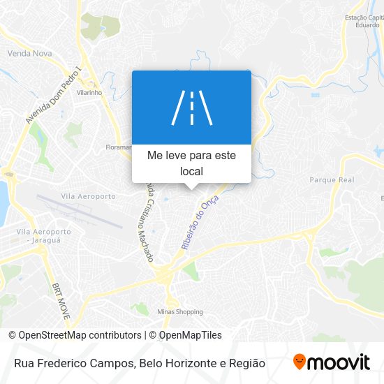 Rua Frederico Campos mapa