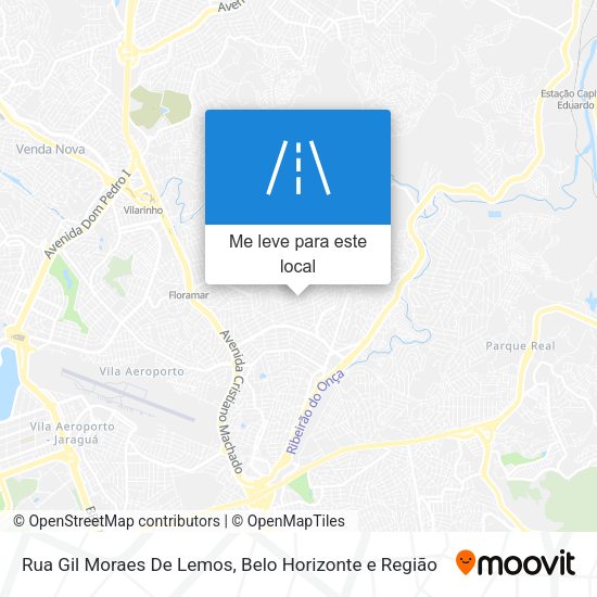 Rua Gil Moraes De Lemos mapa