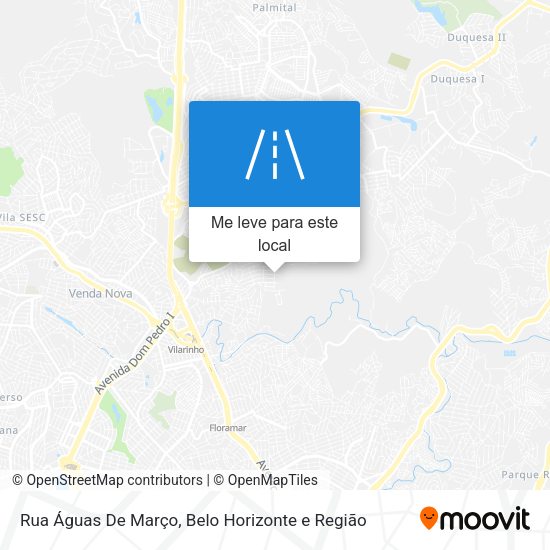 Rua Águas De Março mapa
