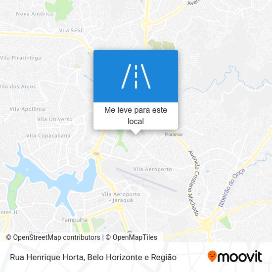 Rua Henrique Horta mapa