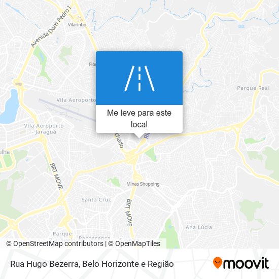 Rua Hugo Bezerra mapa