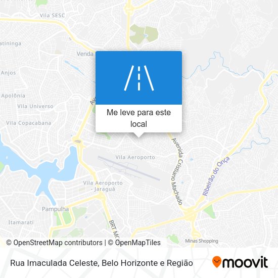 Rua Imaculada Celeste mapa