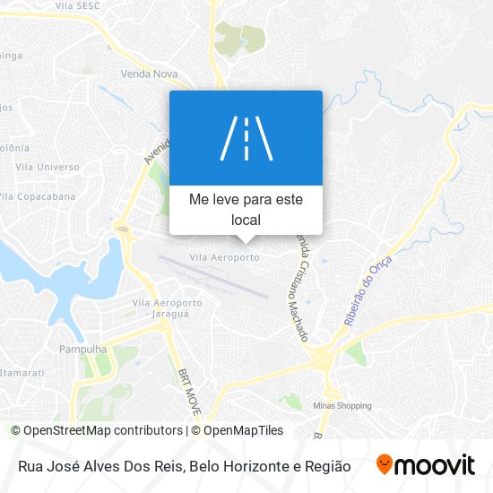 Rua José Alves Dos Reis mapa