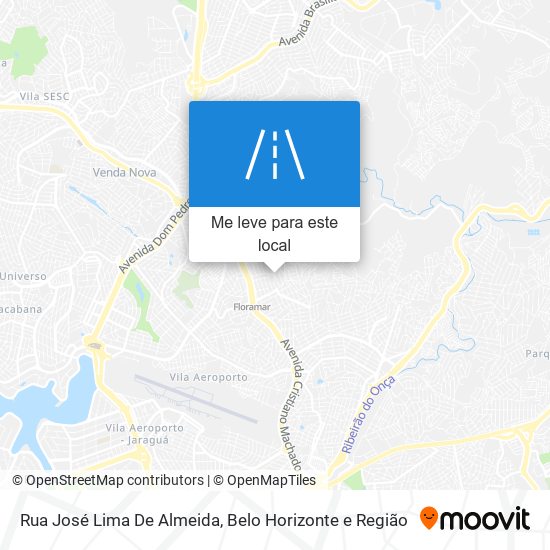 Rua José Lima De Almeida mapa