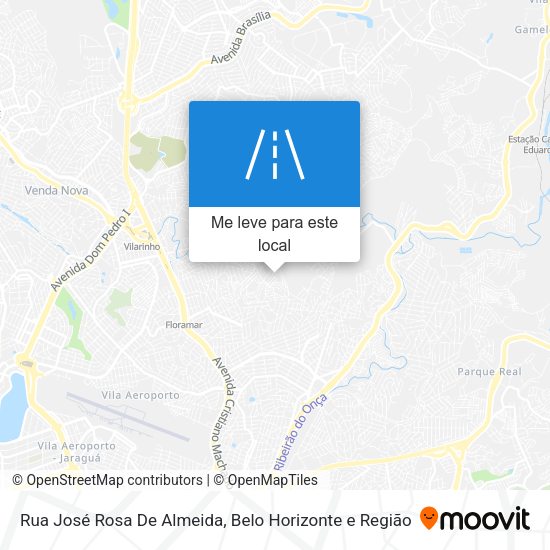 Rua José Rosa De Almeida mapa