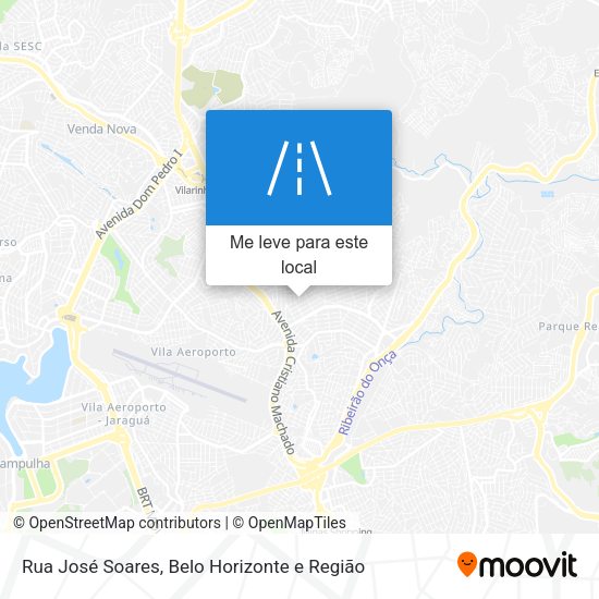 Rua José Soares mapa
