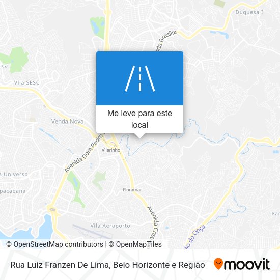 Rua Luiz Franzen De Lima mapa