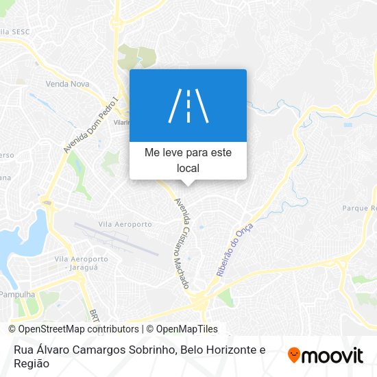 Rua Álvaro Camargos Sobrinho mapa