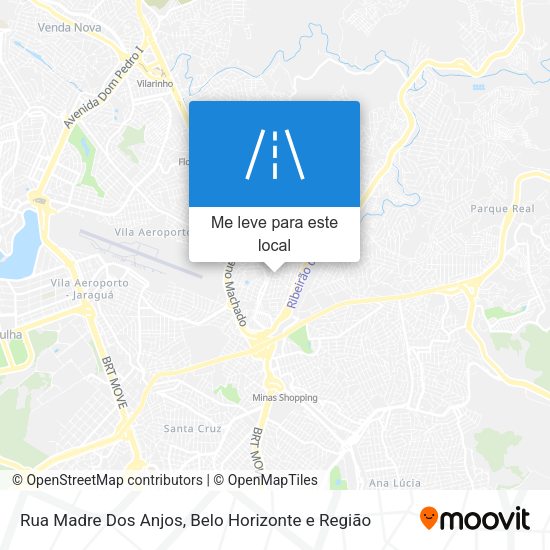 Rua Madre Dos Anjos mapa