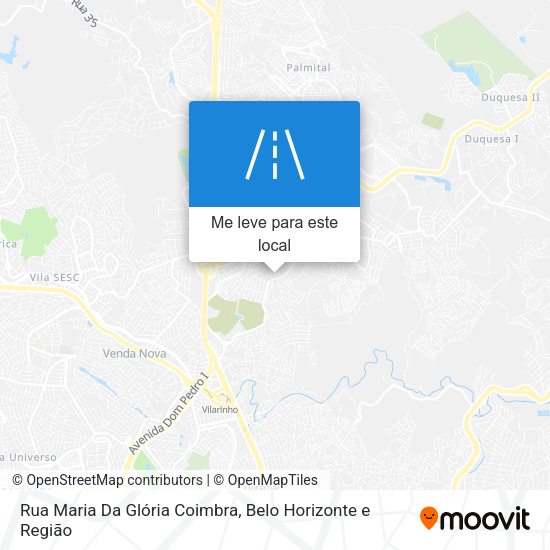 Rua Maria Da Glória Coimbra mapa