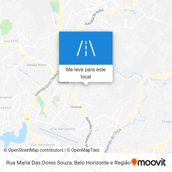 Rua Maria Das Dores Souza mapa