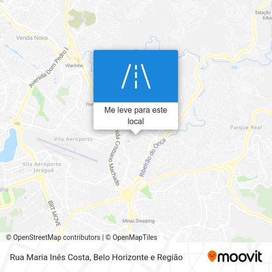 Rua Maria Inês Costa mapa